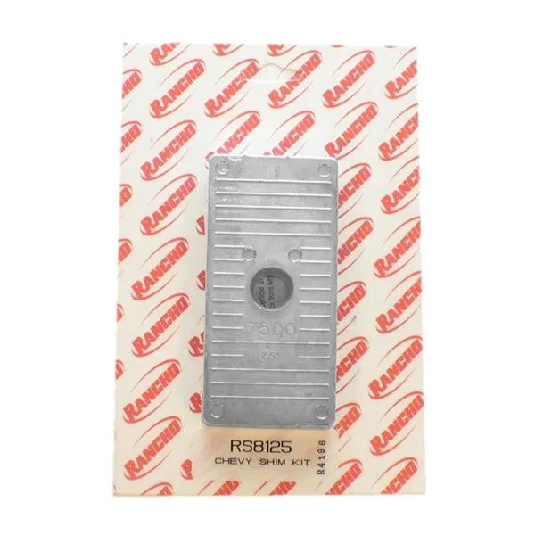 RS8125 – RANCHO Differential Pinion Angle Shim, For Use With 2-3/8 Inch Wide Leaf Springs 2.5 Degree Angle Aluminum S...